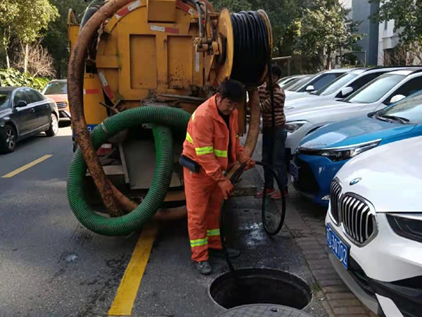 姜堰排污管道清淤